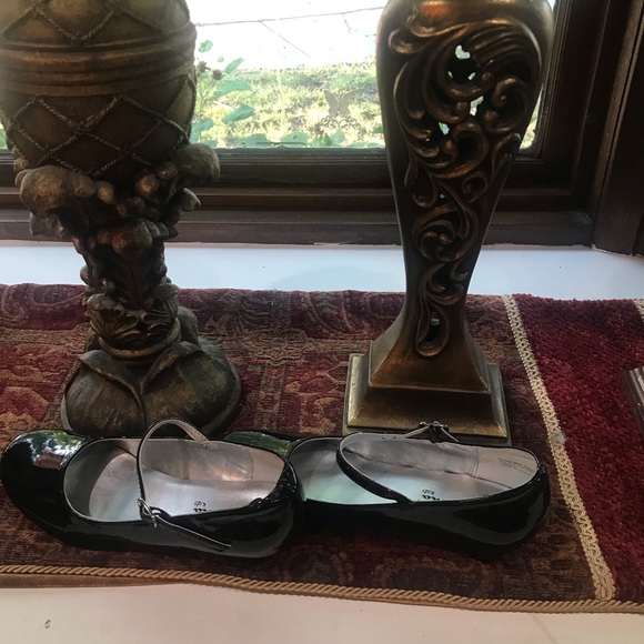 NINA kids NEW Patent look Girls Size 31/2  Heels - Picture 5 of 11